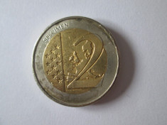 Vatican 2 Euro 2001 Specimen foto