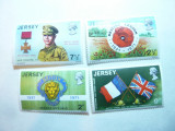 Serie - 50 Ani- Legiunea Britanica 1971 Jersey , 4 valori, Nestampilat