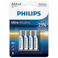 Baterii Alcaline Philips LR03 AAA LR03 (4 pcs) foto