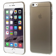 Carcasa protectie spate din gel TPU 0.3 mm pentru iPhone 6 Plus / 6S Plus 5.5&amp;quot;, gri foto