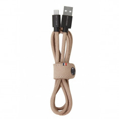Cablu Lightning incarcare, transfer date, piele Decoded Leather USB 1.2 m foto