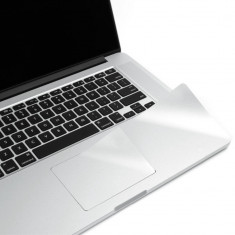 Folie protectie palm rest si trackpad aspect aluminiu pentru MacBook Pro 13.3&amp;quot; 2016 / Touch Bar foto