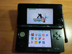 Consola Nintendo 3ds, modata, card 32gb, Pokemon Omega Ruby + Super Mario foto