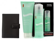 Set Biotherm Homme Aquapower si Portofel pentru Carduri Ungaro foto