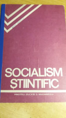 RWX 31 - SOCIALISM STIINTIFIC - DOCUMENT AL PCR - 1985 - PIESA DE COLECTIE! foto