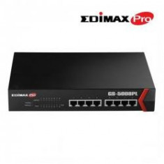 Switch Edimax GS-5008PL 8 p Web Smart 150W foto