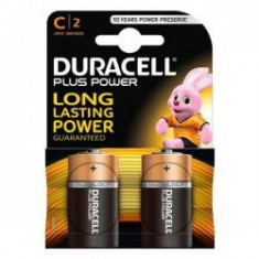 Baterii Alcaline DURACELL Plus Power DURLR14P2B LR14 C 1.5V (2 pcs) foto