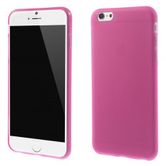 Carcasa protectie spate din gel TPU pentru iPhone 6 Plus / 6S Plus 5.5&amp;quot;, roz foto