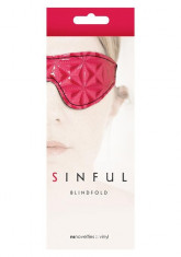 Masca Sinful Blindfold Roz foto