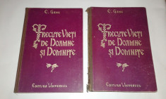 C.GANE - TRECUTE VIETI DE DOAMNE SI DOMNITE Vol.2,3. Ed.1941 foto