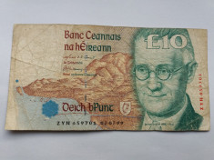Irlanda 10 pounds 1999 foto