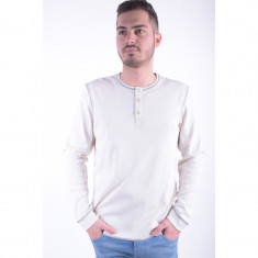 Bluza Bumbac Jack&amp;amp;Jones Turner Slim Fit Vaporous Gray foto