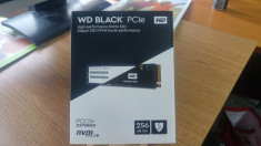 SSD WD Black 256GB PCI Express 3.0 x4 M.2 2280 foto