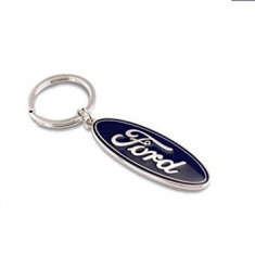 Breloc auto cromat Ford foto