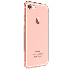 Carcasa protectie spate DEVIA din gel TPU pentru iPhone 7 Plus / iPhone 8 Plus, rose gold foto
