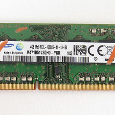 Ram laptop Samsung 4GB PC3-12800 DDR3 1600Mhz M471B5173QH0 PC3L Low 1.35V Sodimm