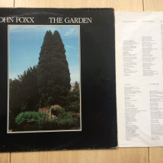 John Foxx the garden 1981 disc vinyl lp muzica new wave synth pop virgin rec. VG