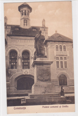 CONSTANTA STATUIA LUI OVIDIU,1927,ROMANIA. foto