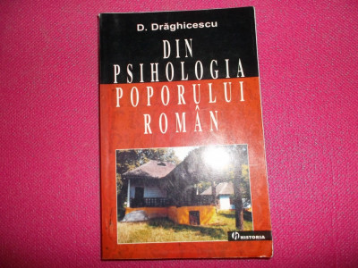 D. Draghicescu Din Psihologia Poporului Roman, foto