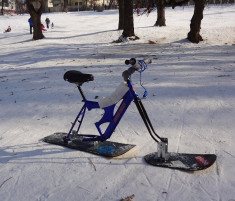 snow bike foto