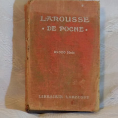 Dicționar Larousse anul 1924