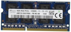 Ram laptop Hynix 4GB 12800 DDR3 1600Mhz HMT351S6EFR8A-PB PC3L Low 1.35V Sodimm