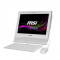 All in One MSI C1037U AP1622ET-037XE FreeDOS Intel? Celeron 1037U 15.6&quot; HD LED LCD 4 GB DDR3500 GB Tactil Alb