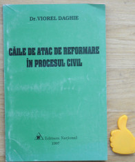 Caile de atac de reformare in procesul civil Viorel Daghie foto