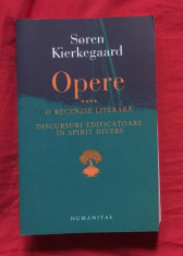 S. Kierkegaard OPERE vol. 4 O recenzie literara * Discursuri edificatoare foto