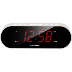 Ceas LED digital cu radio, 2 alarme, lumina ajustabila, de masa, Blaupunkt foto