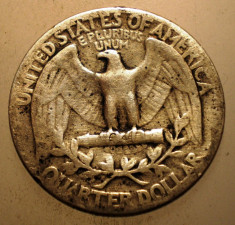 2.223 USA SUA WASHINGTON QUARTER DOLLAR 1940 ARGINT 6,1g foto