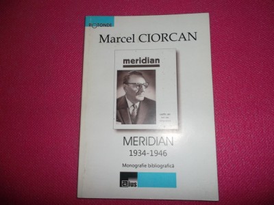Marcel Corcan/ meridian 1934-1946 foto
