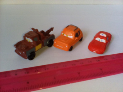 bnk jc Disney Pixar Cars - lot 3 figurine foto