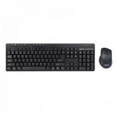 Tastatura ?i Mouse Fara Fir approx! APPKBWSHOME2 Negru foto