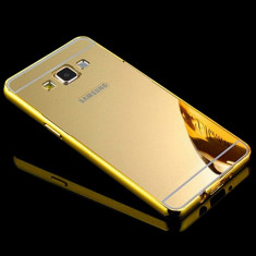 Husa Bumper Samsung Galaxy J3 2016 - Luxury Gold foto