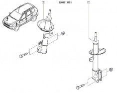 Amortizor Fata Duster 29672 foto