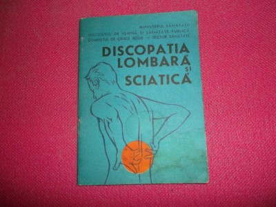 Discopatia lombara si sciatica foto