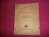 Poesii - D. Nanu - Editura Cartea Romaneasca / 1934