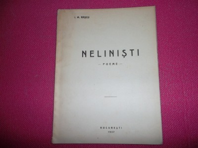 Nelinisti - I . M . Rascu foto