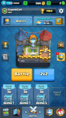 Vand Cont Clash royale lvl 7 arena 7 foto