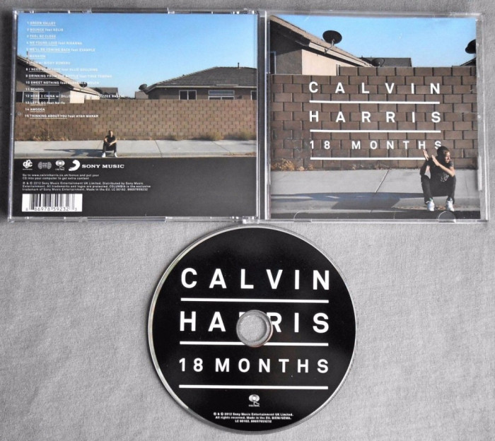 Calvin Harris - 18 Months CD (2012)