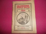 Calendarul bunului crestin 1934