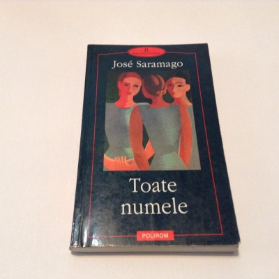 Toate numele de Jose Saramago ,R9 foto