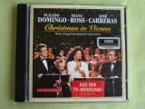 DOMINGO - ROSS - PAVAROTTI Christmas In Vienna - C D Original ca NOU (DDD), CD, Clasica