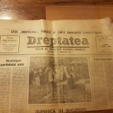 Ziarul dreptatea 3 aprilie 1990-mare miting la piata uniri din capitala