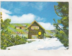 bnk cp Muntii Bucegi - Cabana Piatra Arsa - circulata - marca fixa