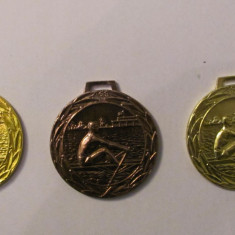 MMM - Lot 4 medalii diferite canotaj Romania / 17 lei bucata
