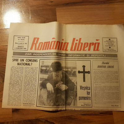 ziarul romania libera 3 februarie 1990-manea manescu ,emil bodu la tribunal foto