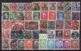 423 - lot Imperiul German 1900 - 1944 stampilat