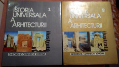 Istoria Universala A Arhitecturii Ilustrata. Vol. 1si 2 - Ghe. Curinschi Vorona foto